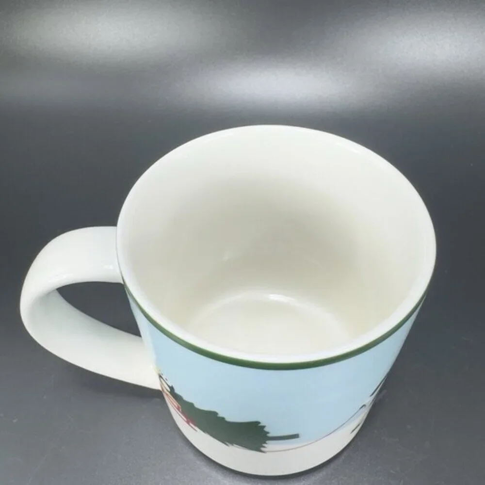 Williams Sonoma Christmas Holiday Elf Coffee Mug Cup Ceramic New With Stickers‎